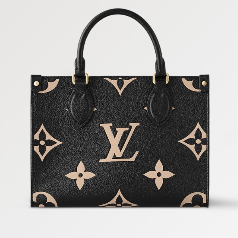 99新 LouisVuitton/路易威登 黑白拼色小号熊猫onthego （12776）
