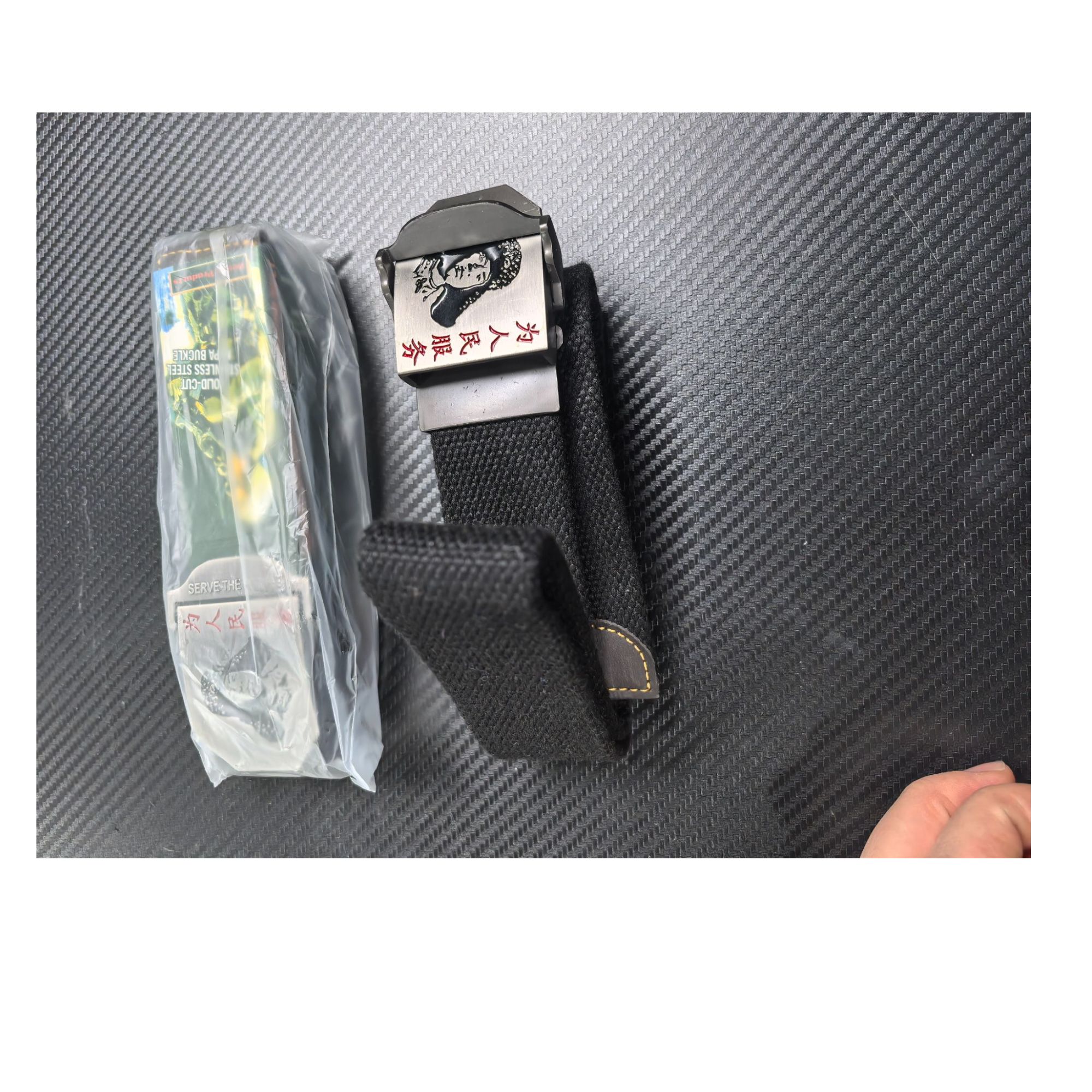 布丁户外定制编织腰带