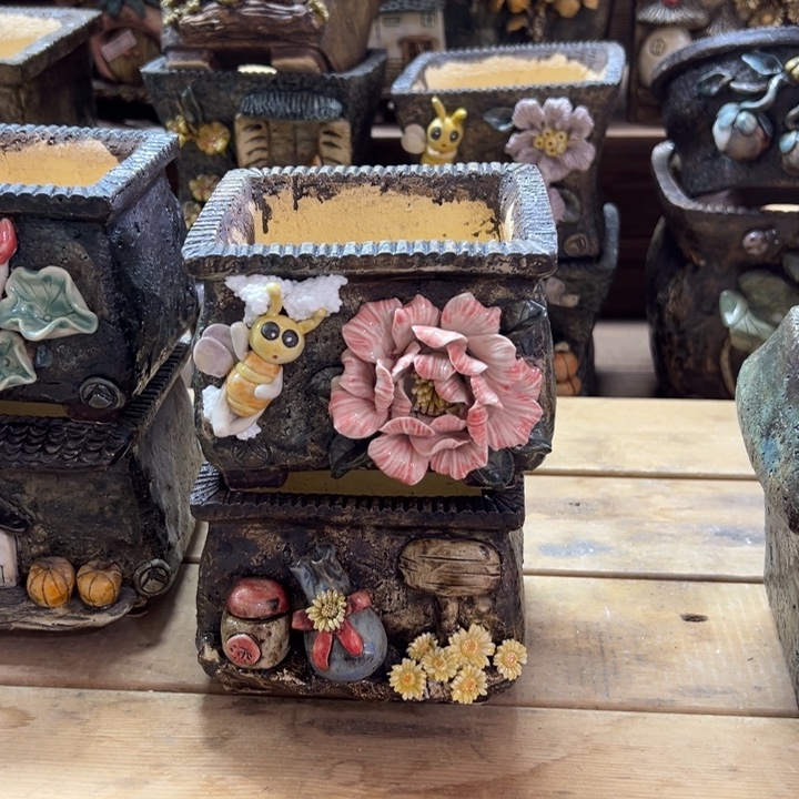 好***P青藤多肉花盆百搭