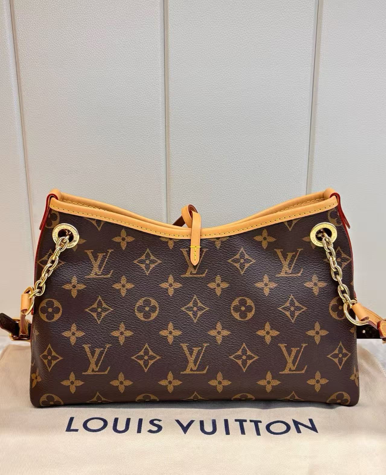95新 LouisVuitton/路易威登 GGS路易威登carryall bb老97053779