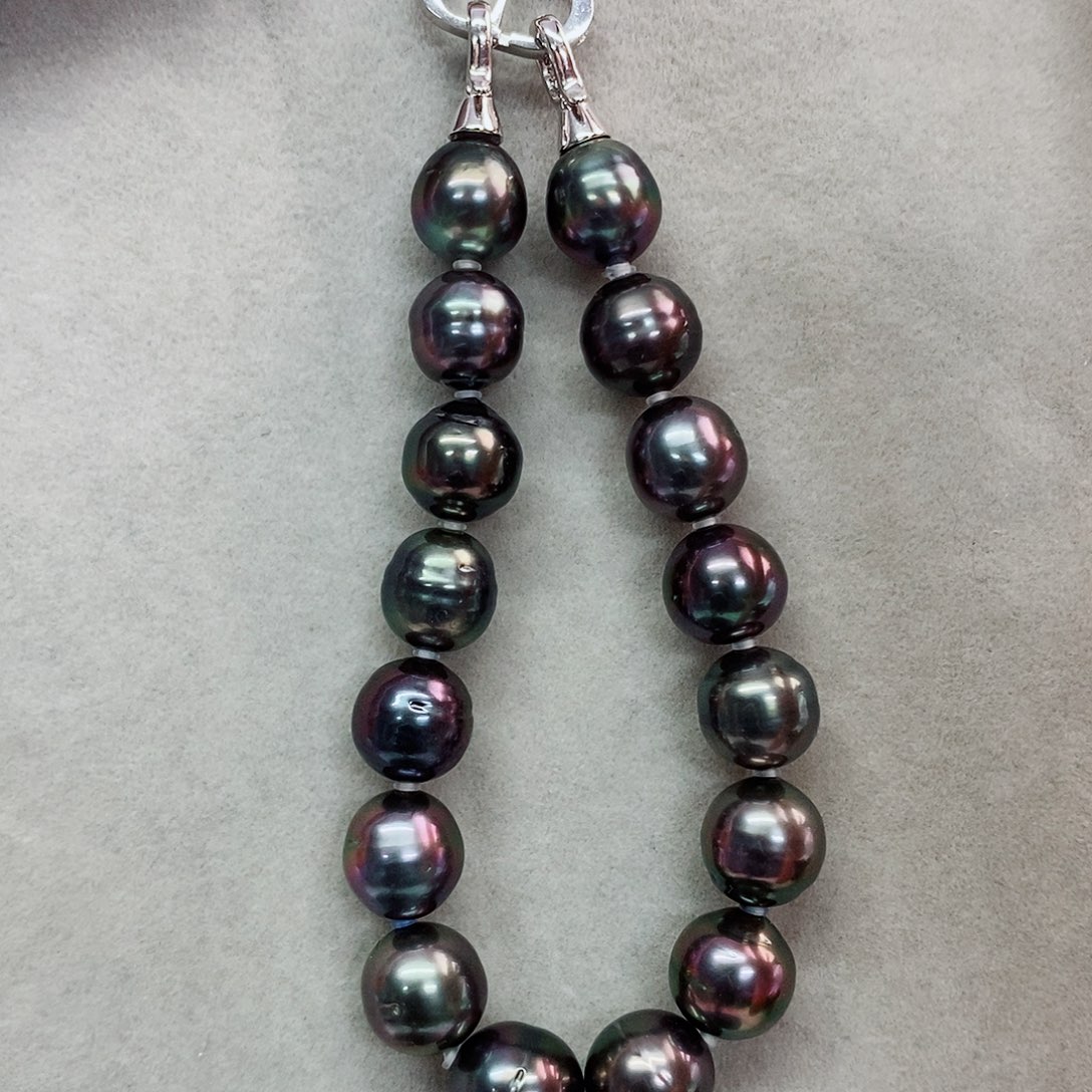 未镶嵌手绳海水珍珠9-10