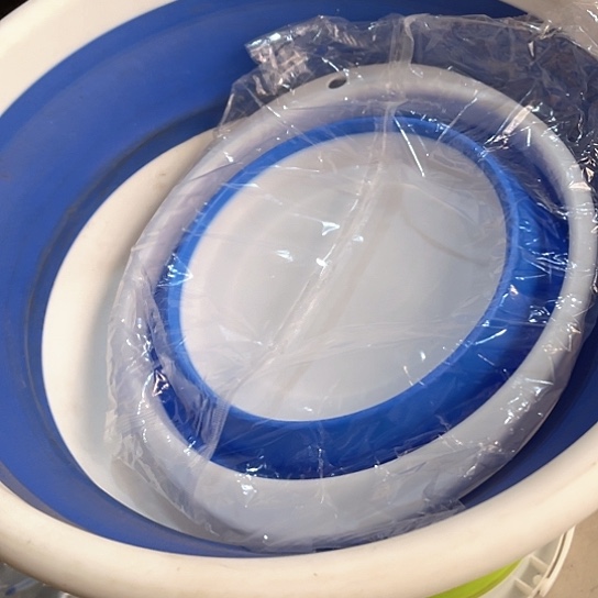 折叠盆大小合一。  