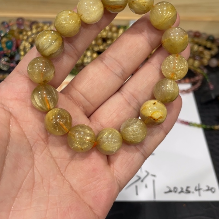 发晶手链未镶嵌b401发晶