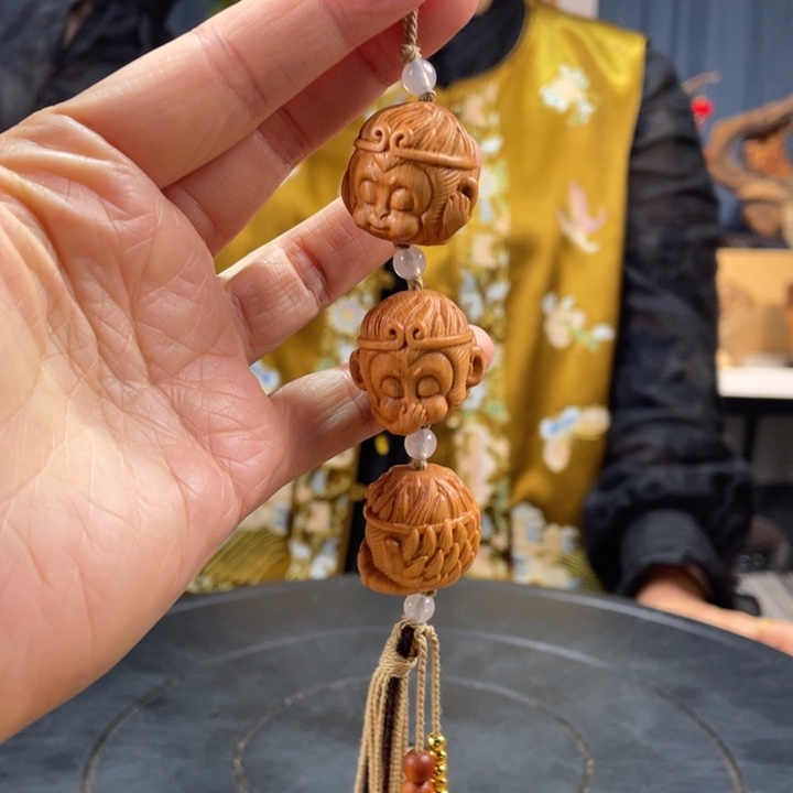 柏木（崖柏）手把件