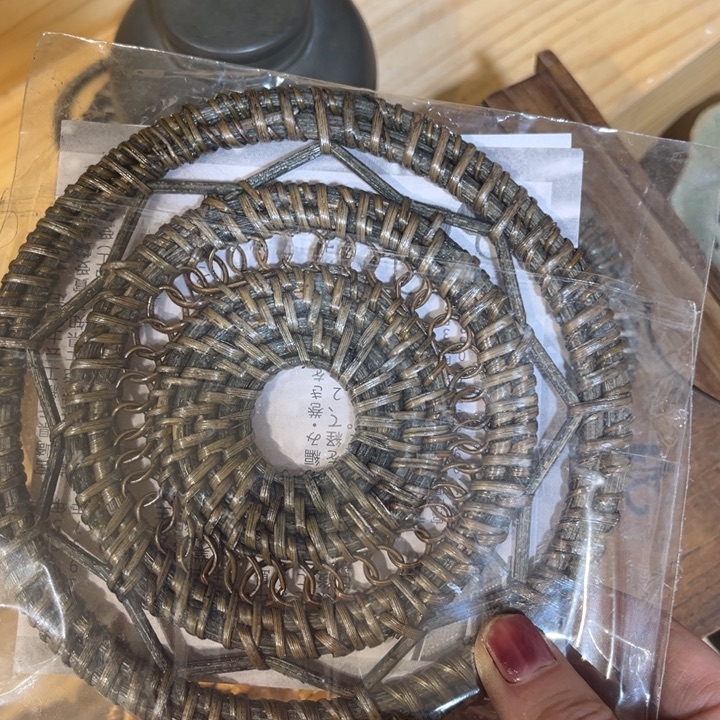 藤中古工艺品摆件