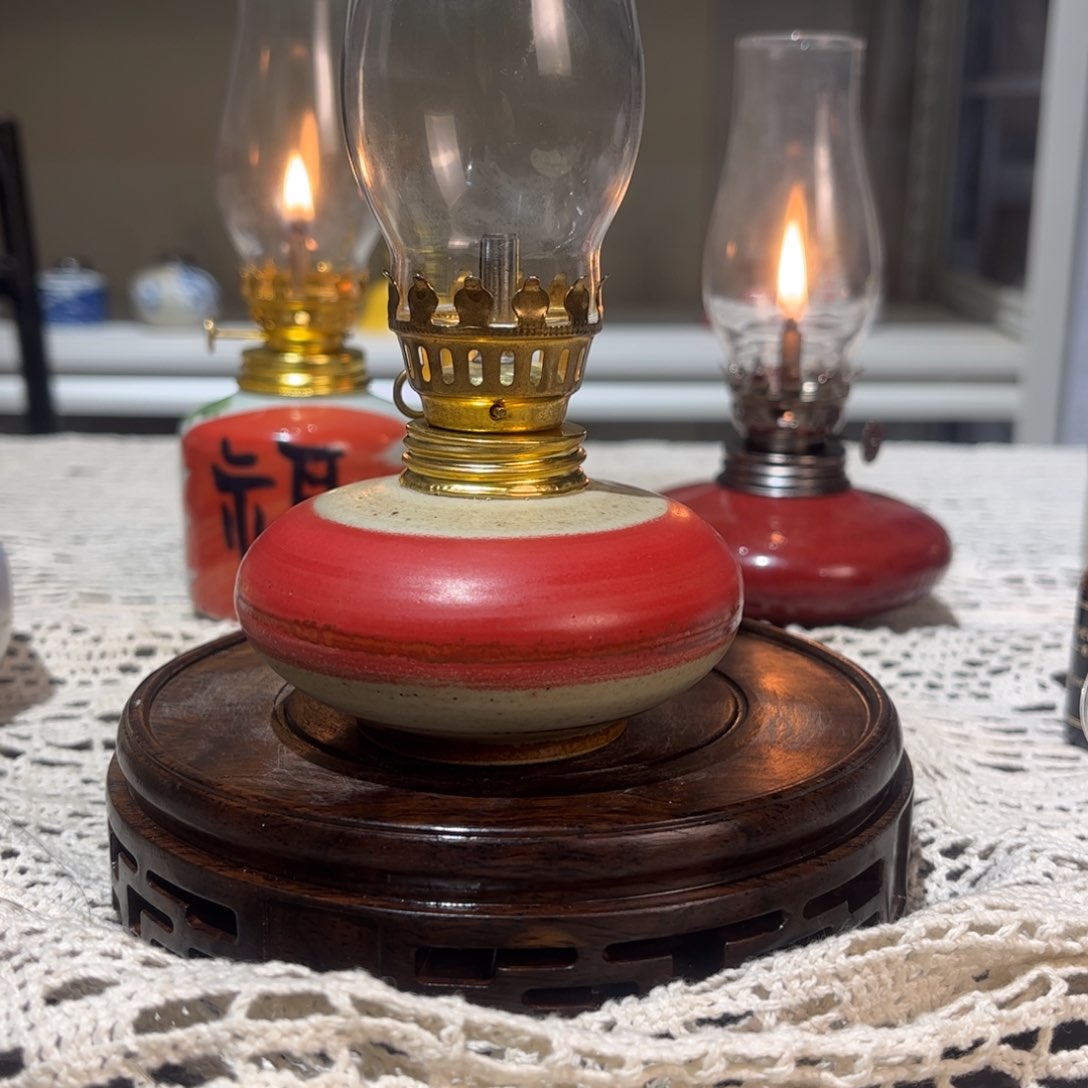 摆件景德镇陶瓷香薰灯