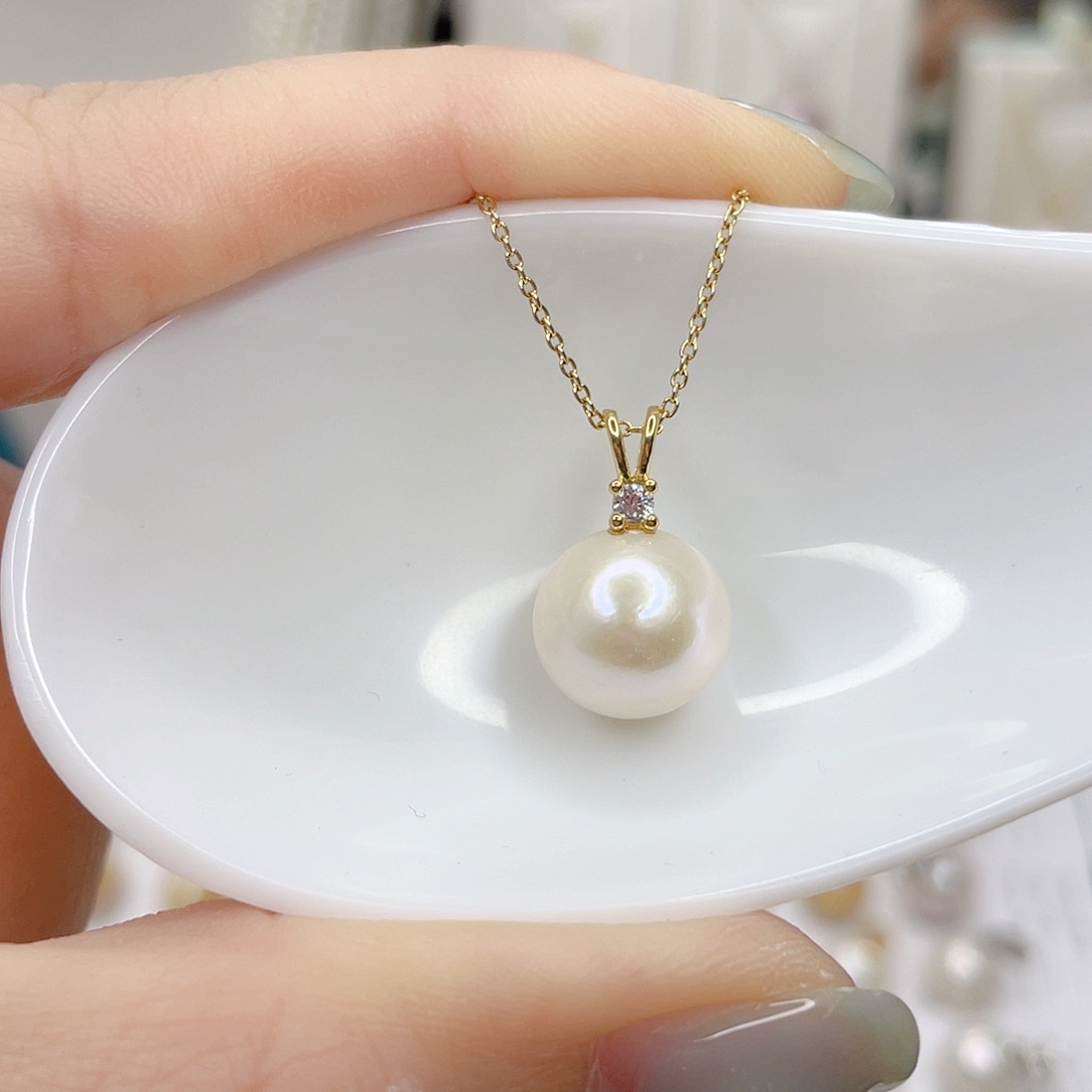 淡水珍珠合金吊坠(赠链)