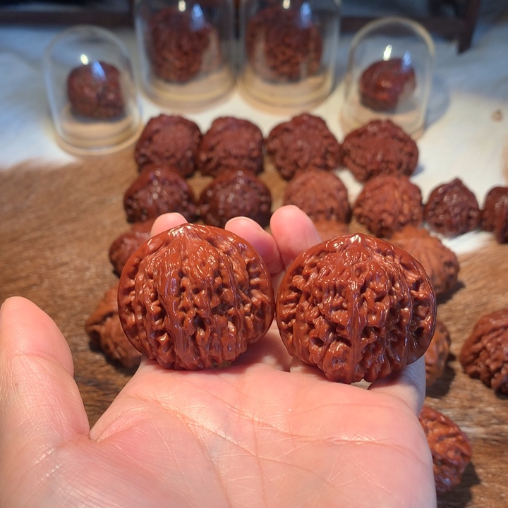 文玩核桃把件40+四座楼