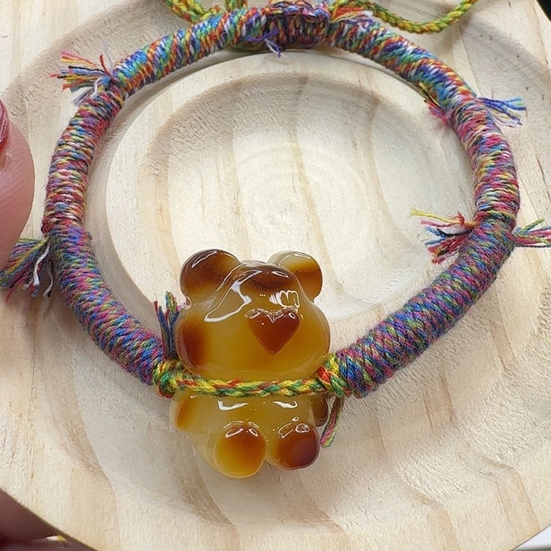 琥珀手链未镶嵌琥珀手绳