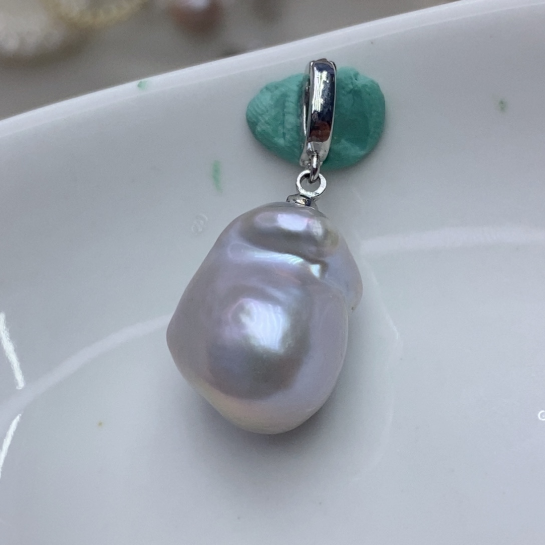 淡水珍珠未镶嵌吊坠(不含链)