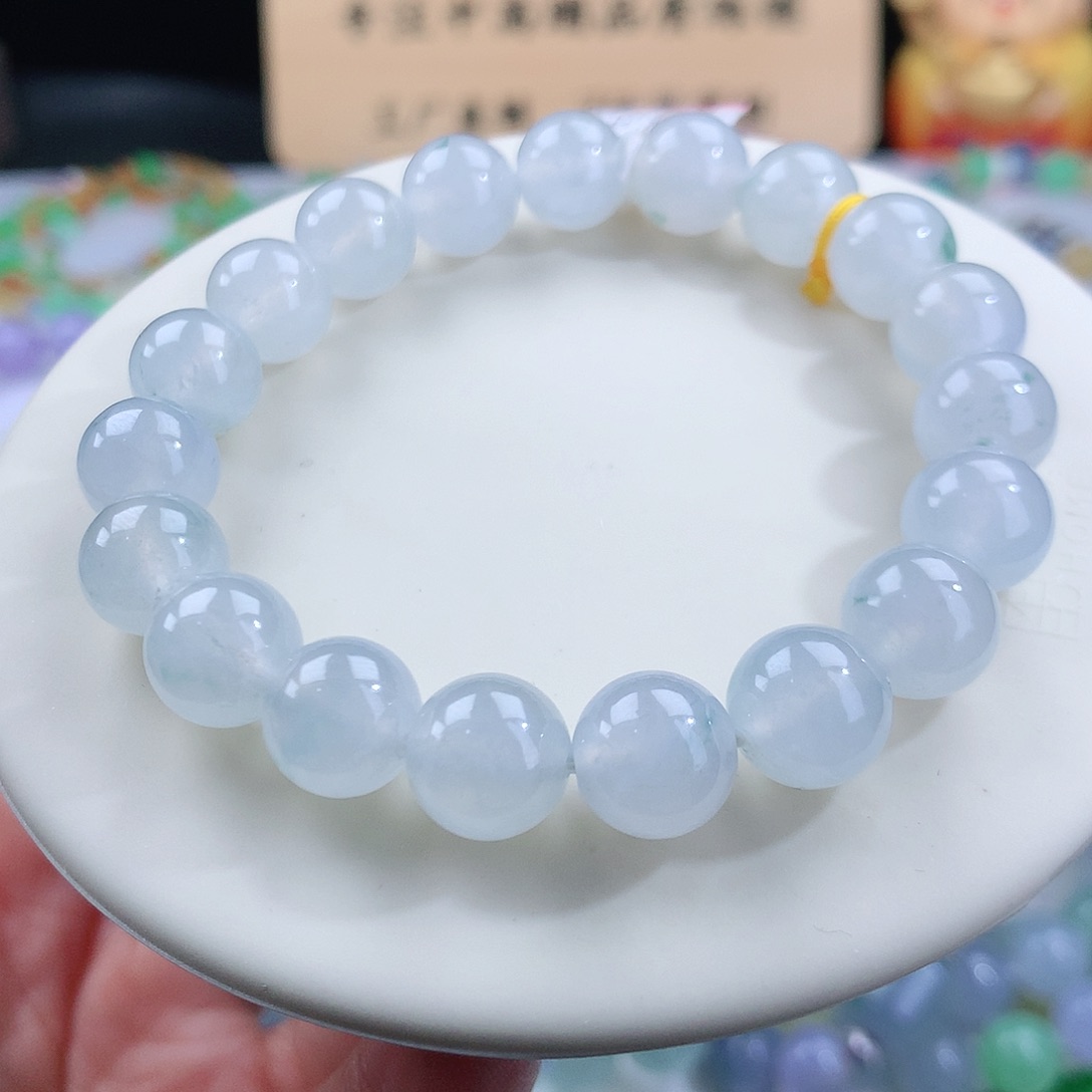 翡翠手链未镶嵌卡10