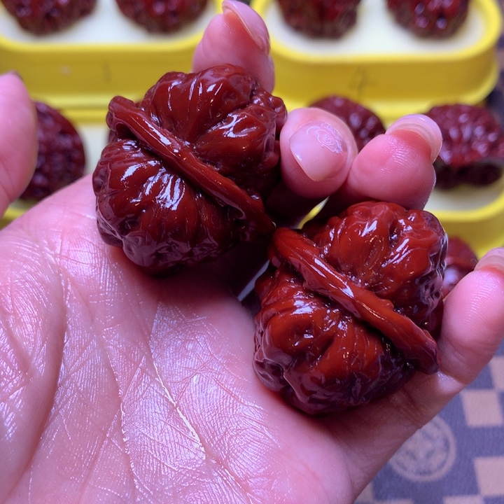 文玩核桃把件蛤蟆头37