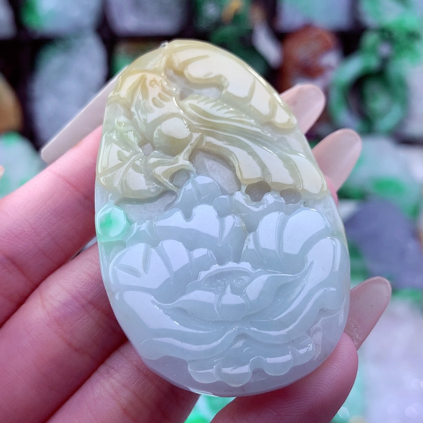 【闪购商品】翡翠颈饰未镶嵌挂件