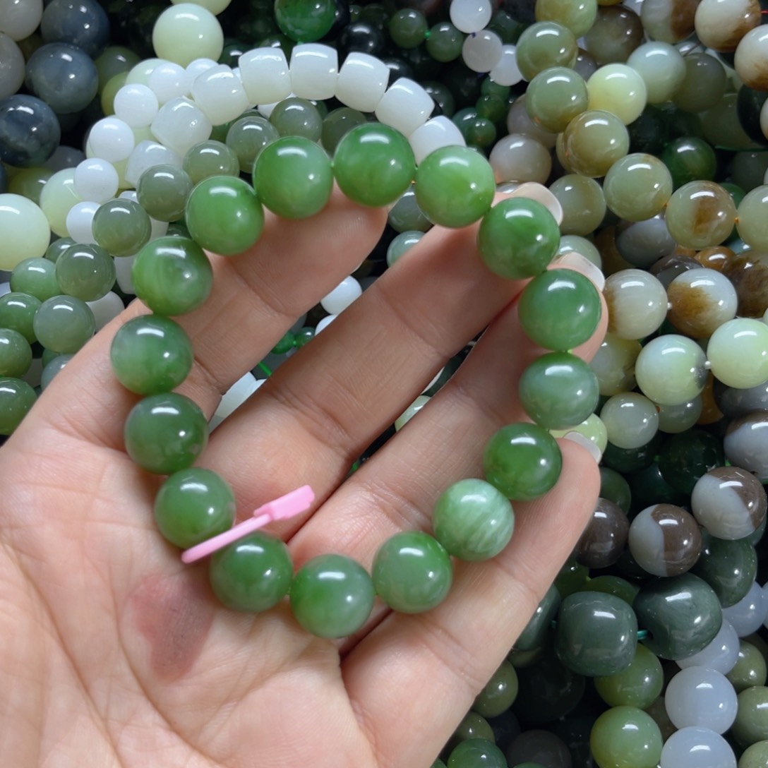 和田玉手链未镶嵌