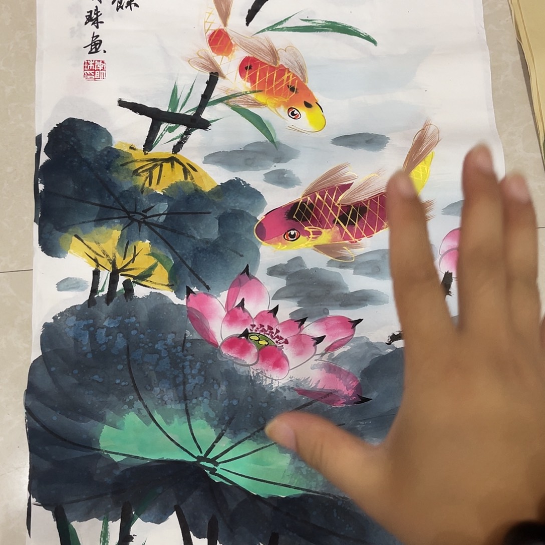 国画手绘作品专用链接