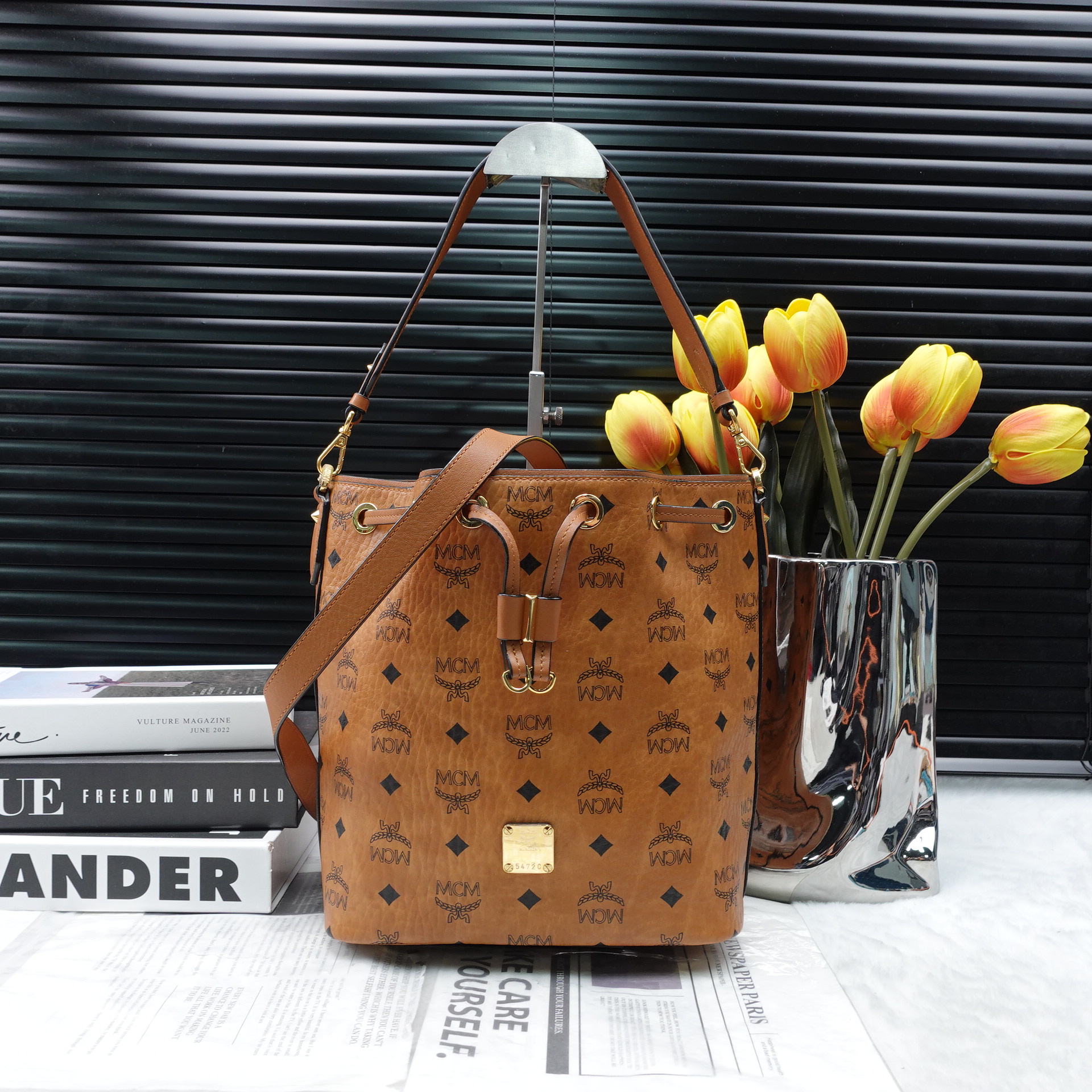 95新 MCM 单肩包/T10200778