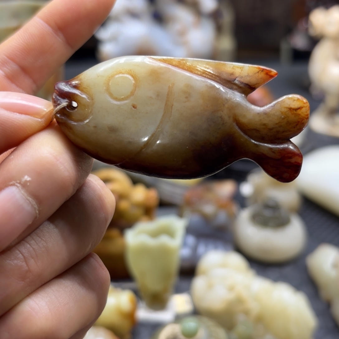 和田玉（糖玉）未镶嵌挂件