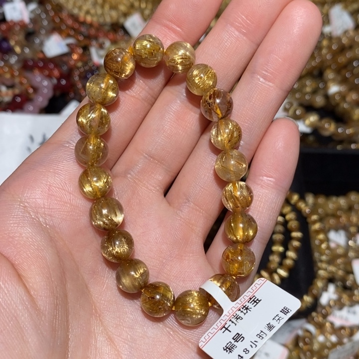 未镶嵌水晶手串手串