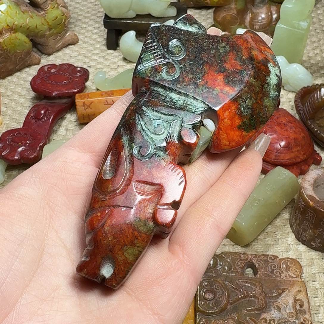 白玉菩提吊坠挂件