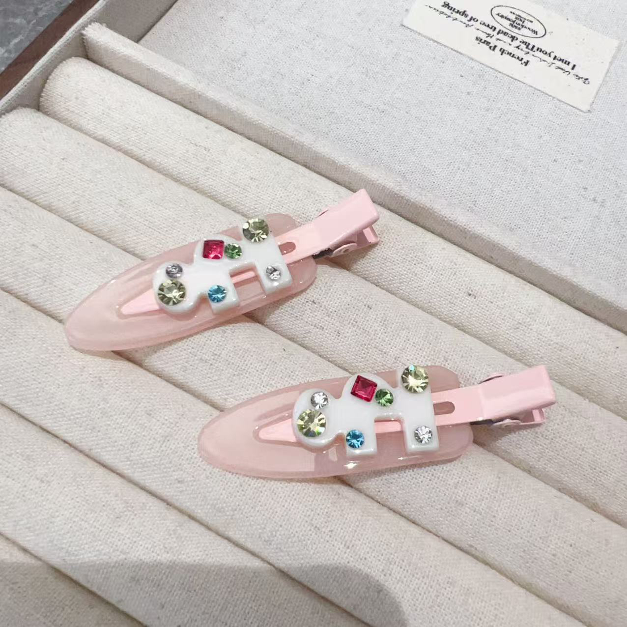 甜美少女风减龄侧边夹刘海夹J1471