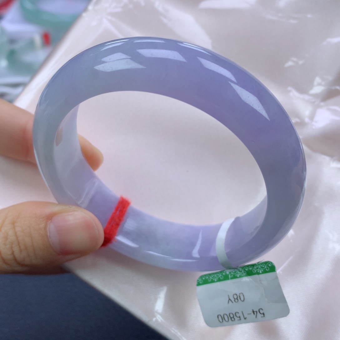 翡翠手镯未镶嵌54.8正