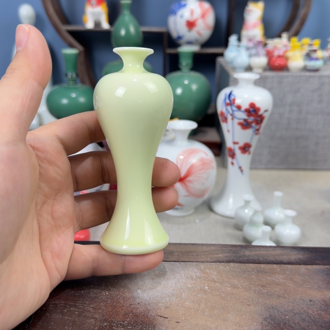 陶瓷手工小花器摆件