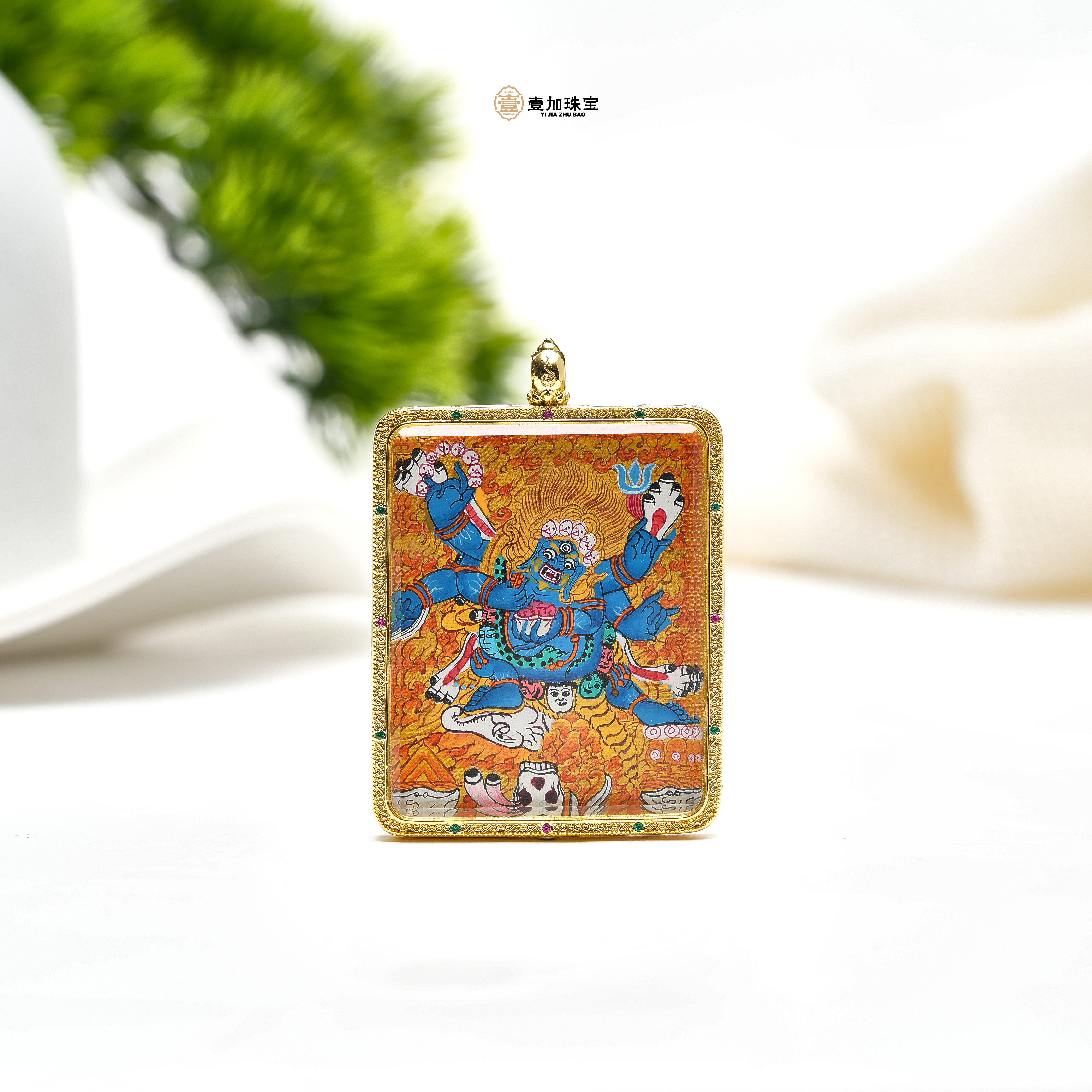 壹加安琪 | 大黑天唐卡多样性发货发其一