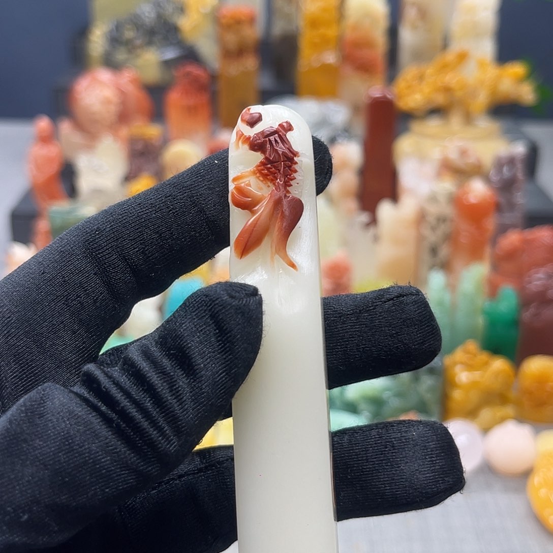 寿山石印石包邮包刻8128