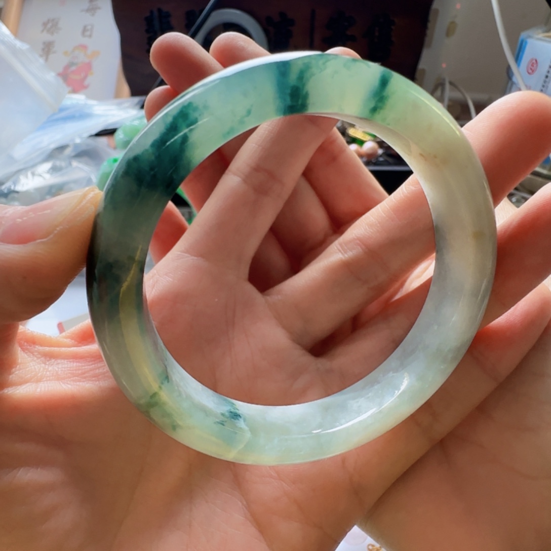 用***3翡翠未镶嵌手镯翡翠199