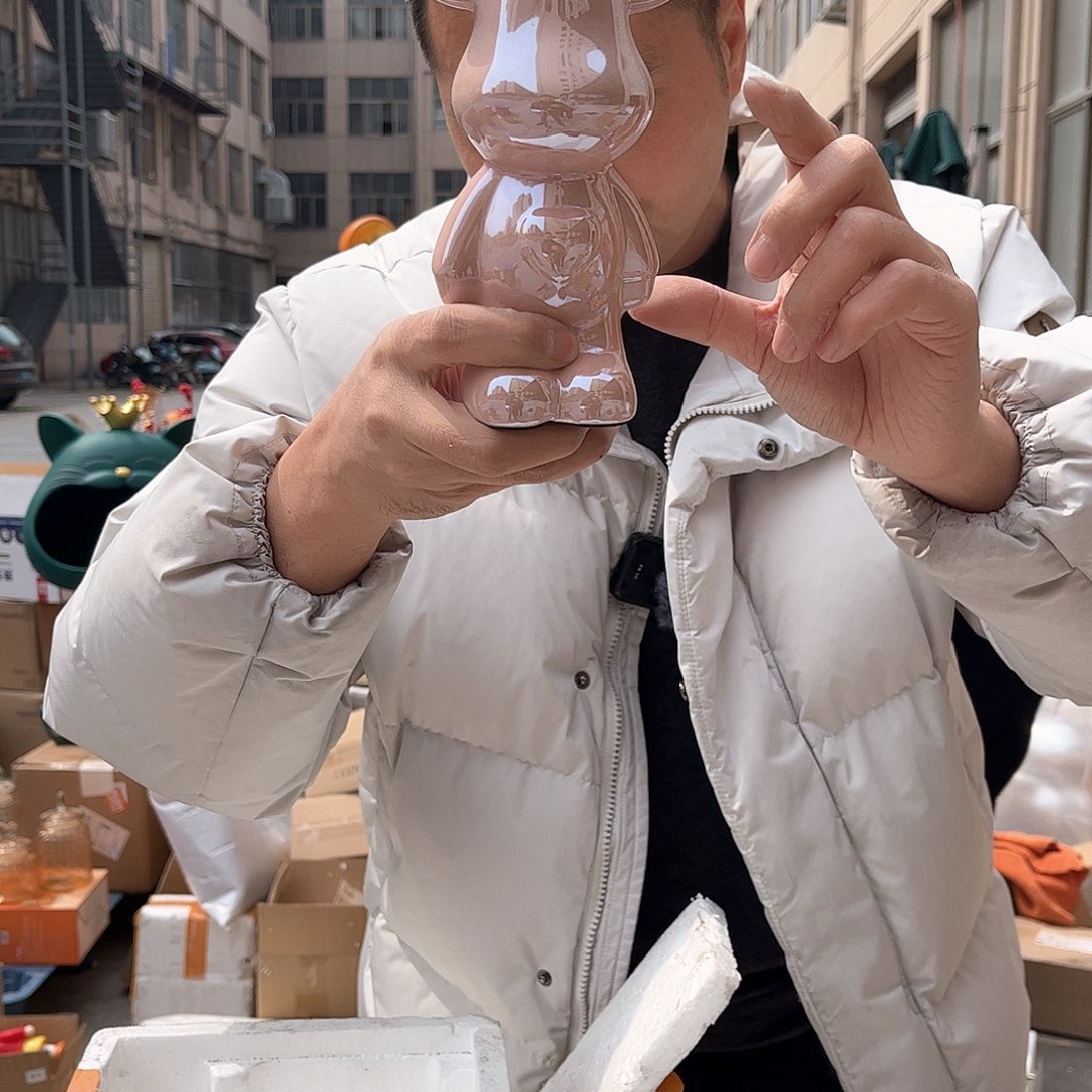 树脂18厘米粉摆件摆件家居