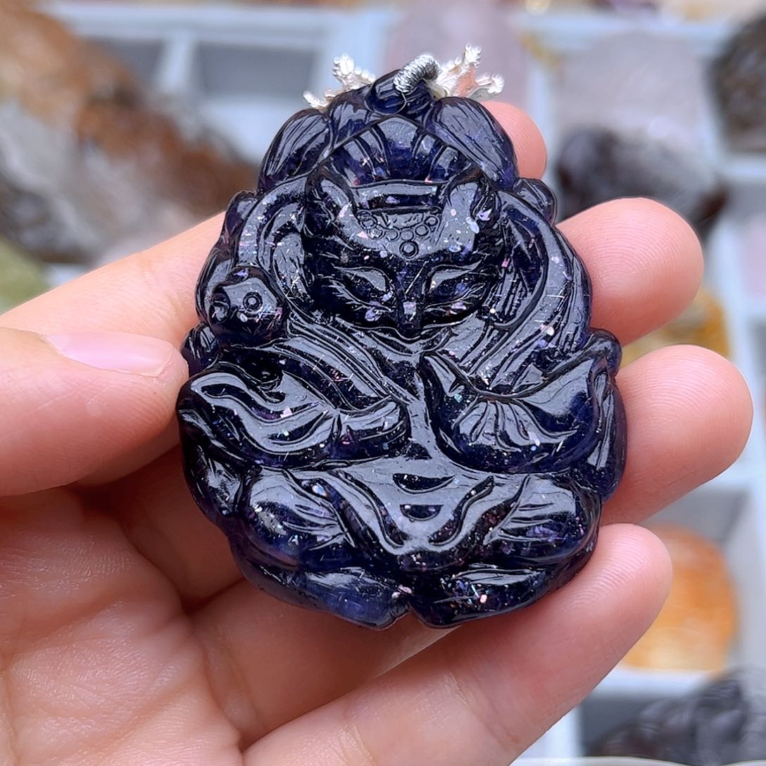 水晶吊坠(不含链)未镶嵌