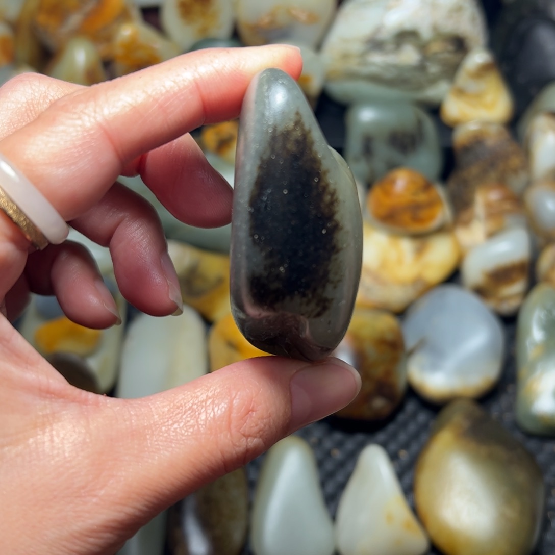 和田玉（青玉）35未镶嵌