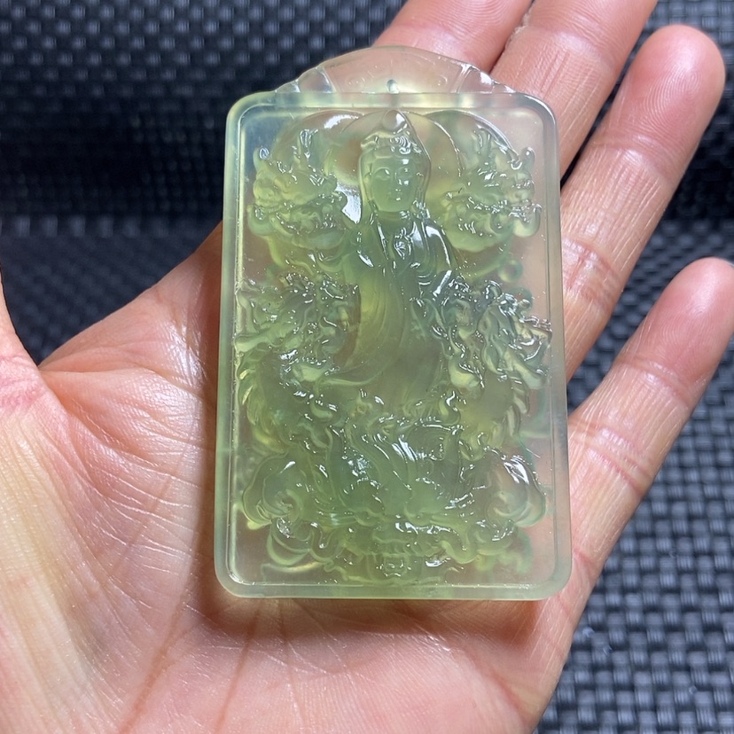 【闪购商品】蛇纹石玉颈饰未镶嵌快****）