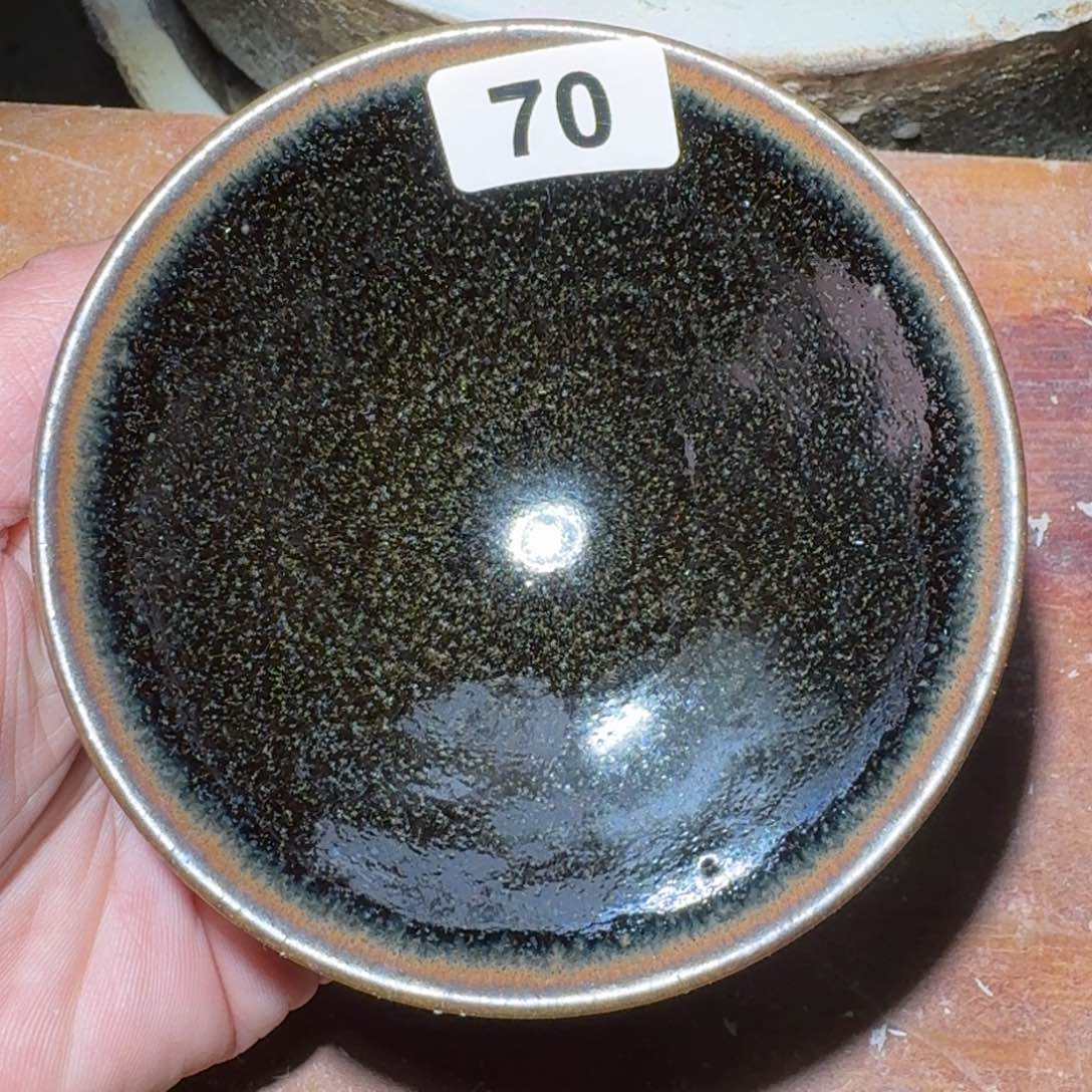 小雨茶盏，手工柴烧，