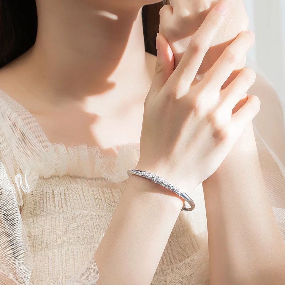 手镯 手镯 醉吟花手工孔雀开屏0182