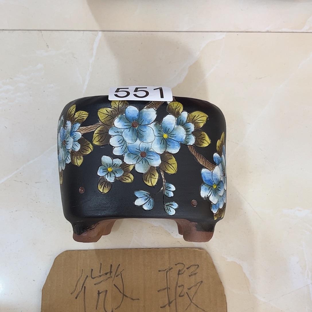 景德镇炫彩手绘口12高11.5