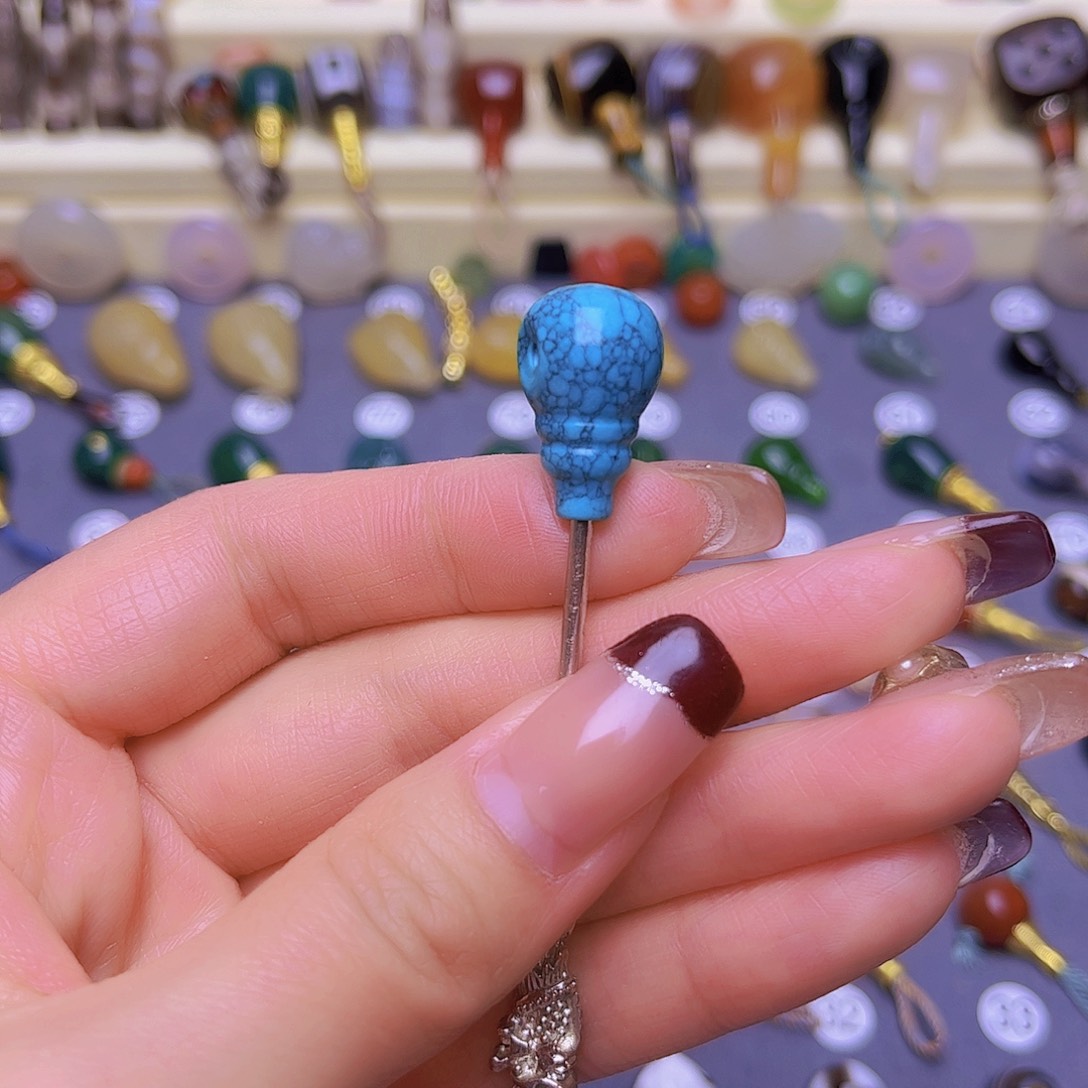 玛瑙/玉髓隔珠卡11未镶嵌