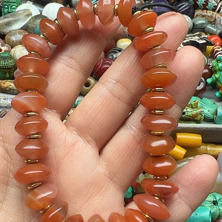 玛瑙/玉髓未镶嵌颈饰