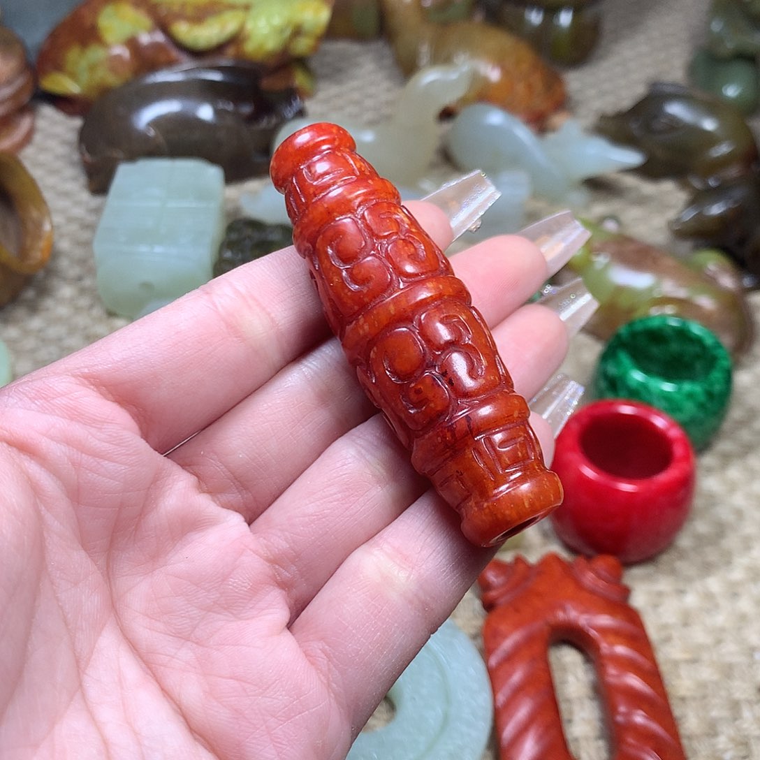 白玉菩提吊坠挂件