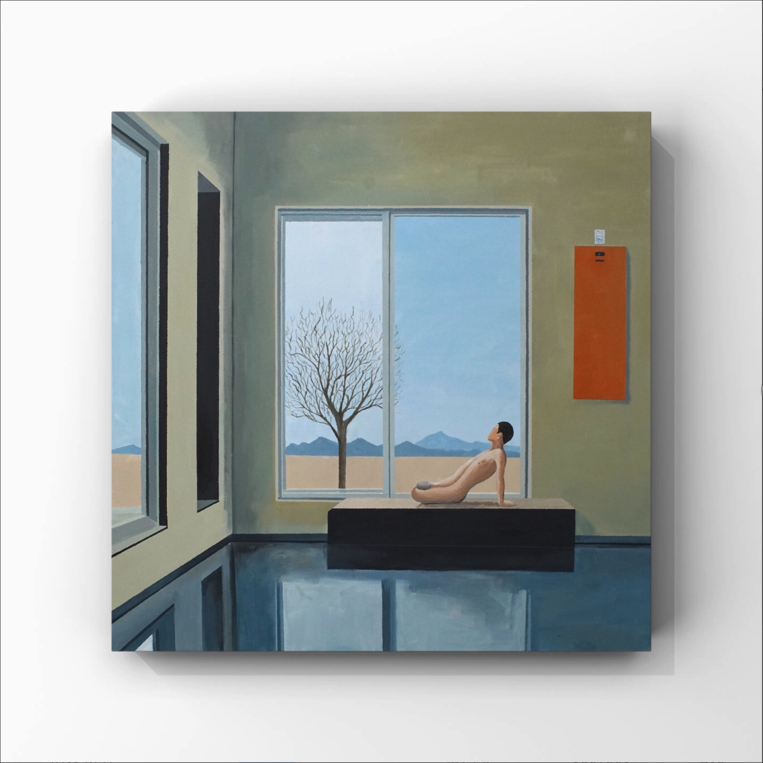 【冥想】 ”90*90“ 家居挂画