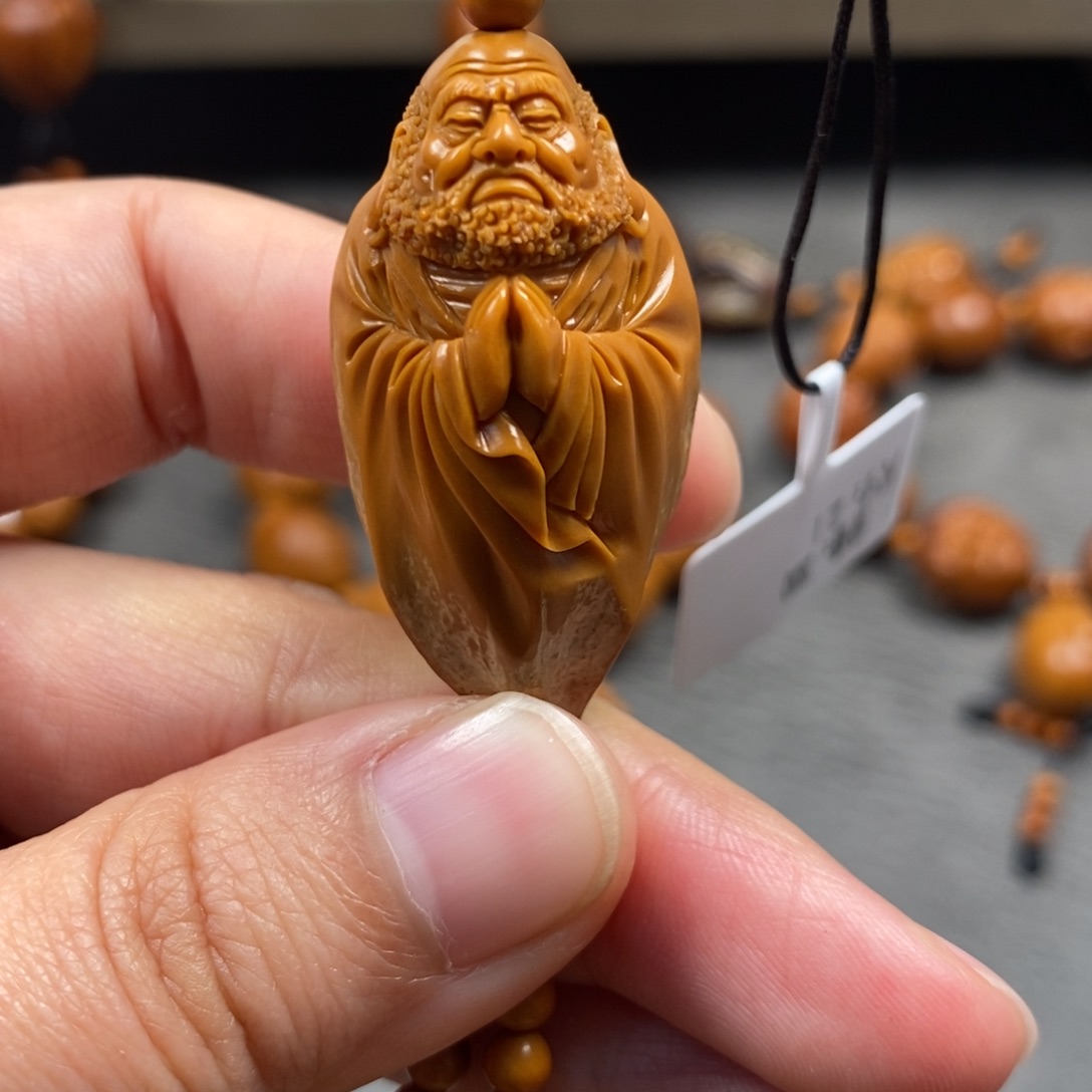 橄榄核手串/手链包衣达摩