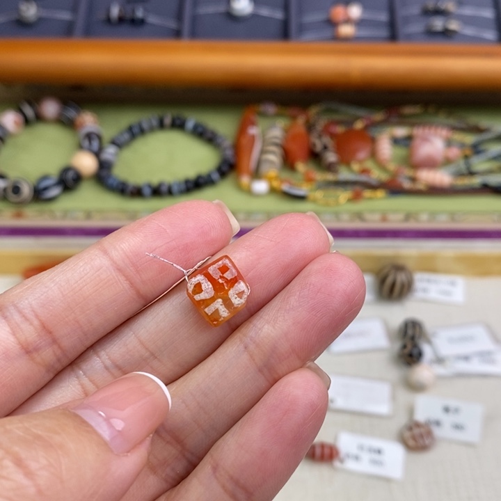 玛瑙/玉髓单珠未镶嵌