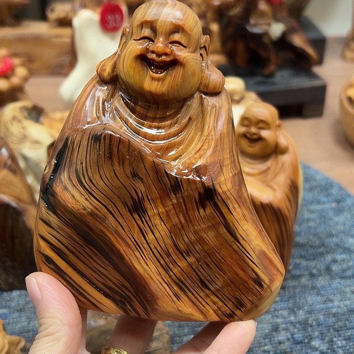 柏木哈**T太行崖柏手把摆件