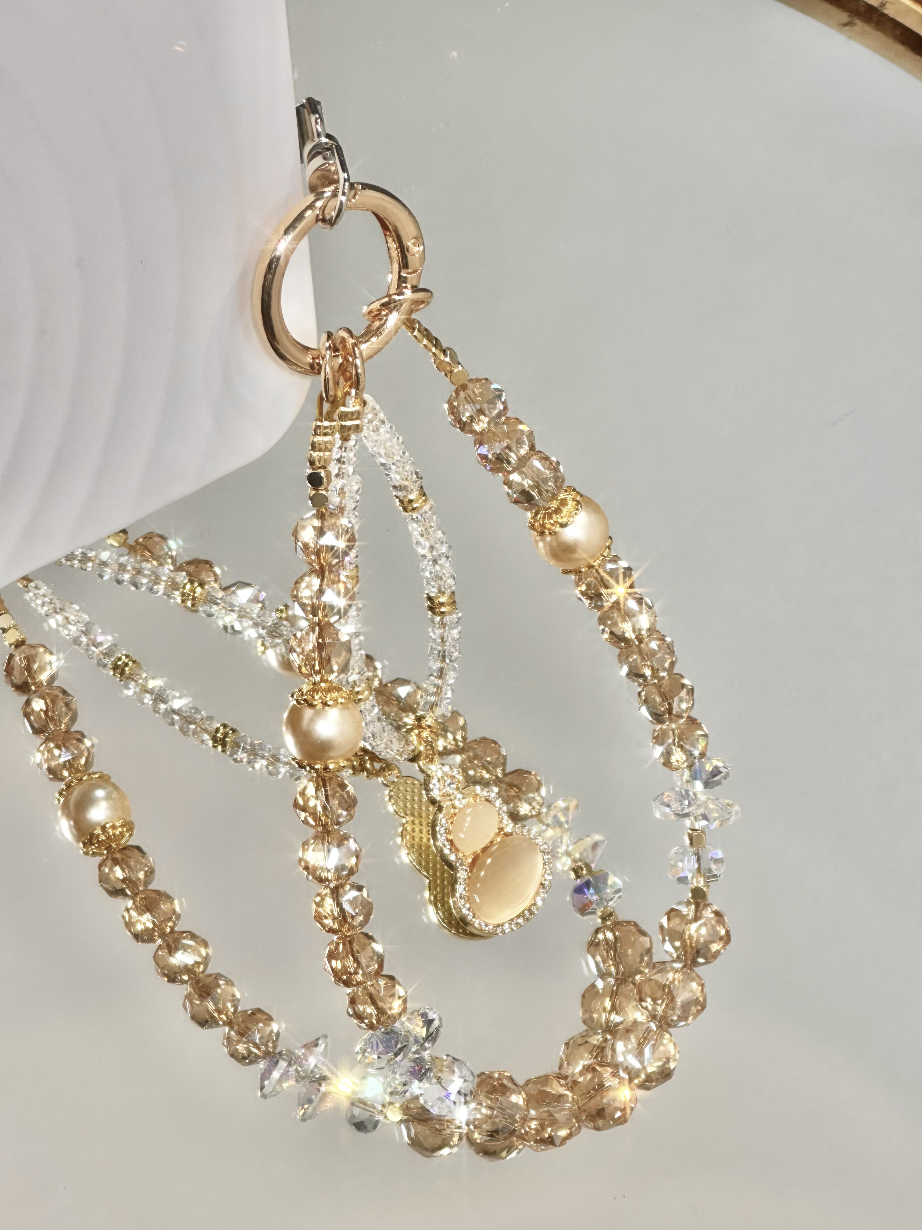 新款中国风双链葫芦手机链短链包挂女款通用diy