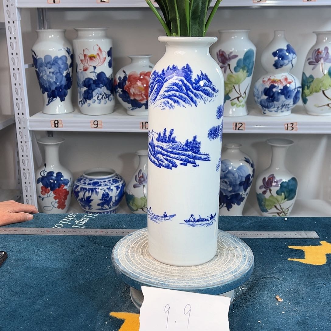 摆件景德镇陶瓷直高30