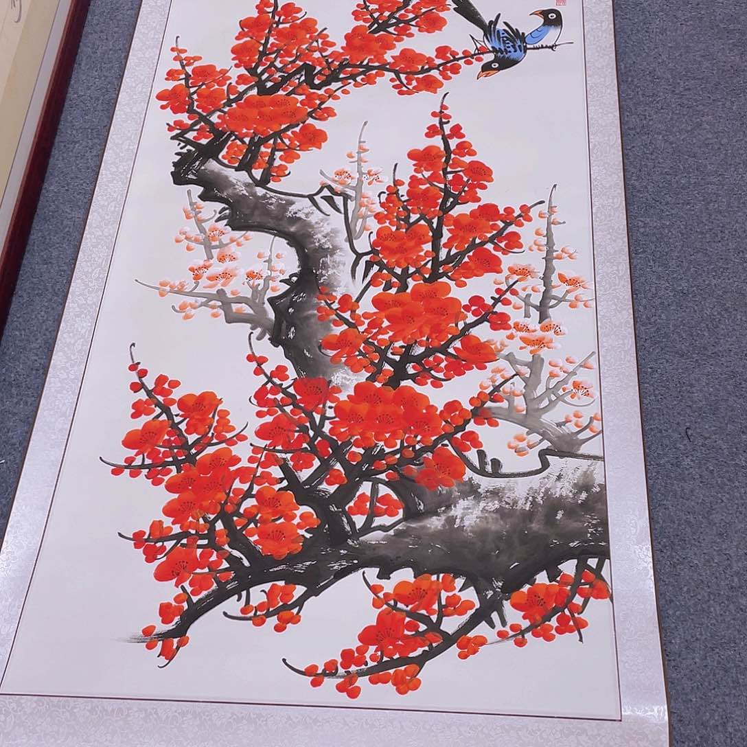 国画手绘作品欣赏等