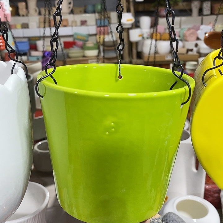 陶盆有孔 瑕疵针孔漏釉介意勿拍外口 13外高12