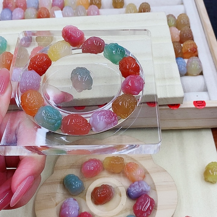 手饰玛瑙未镶嵌晨*手串055