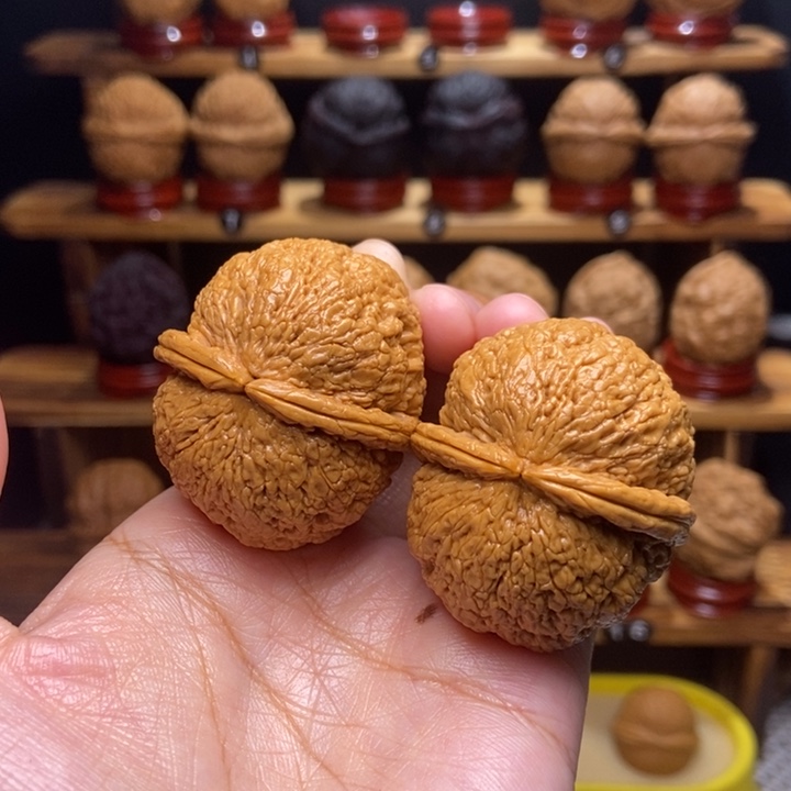 文玩核桃吊坠脑纹28