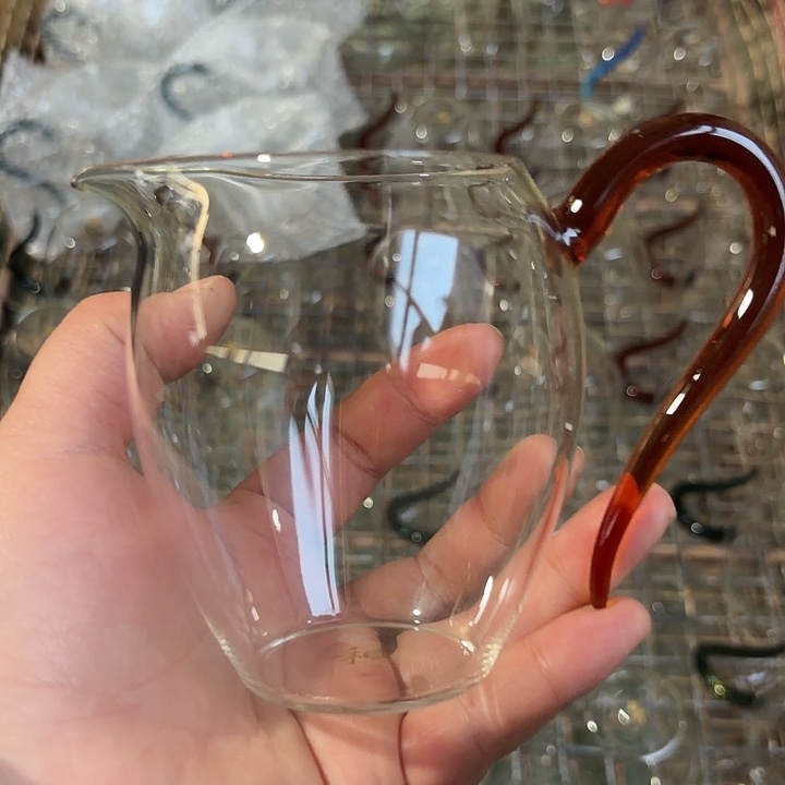 玻璃手工艺品玻璃茶器依然琥珀